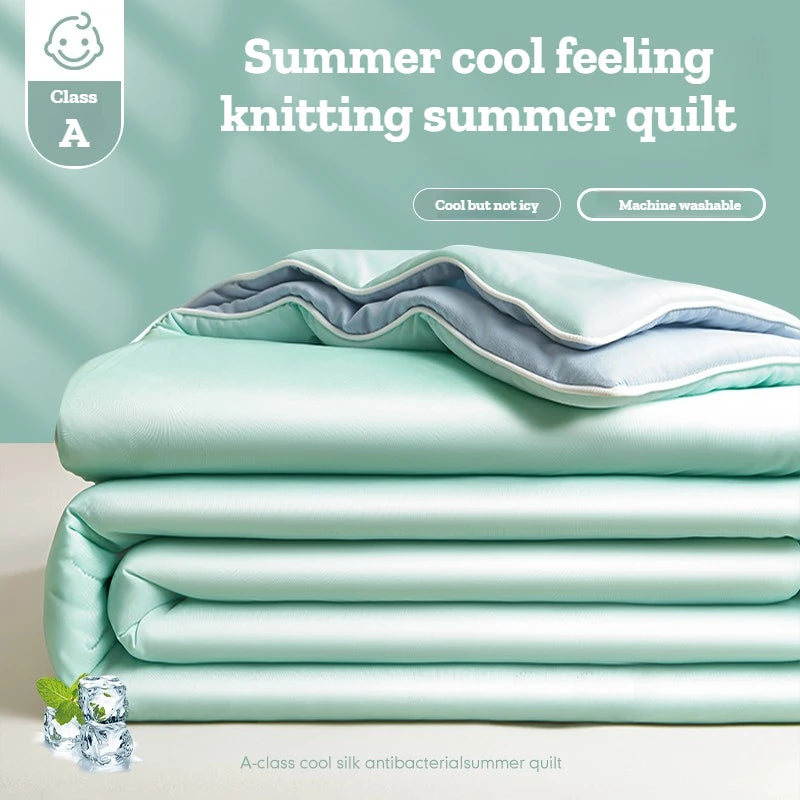 Super Soft Cooling Summer Quilt for Bed