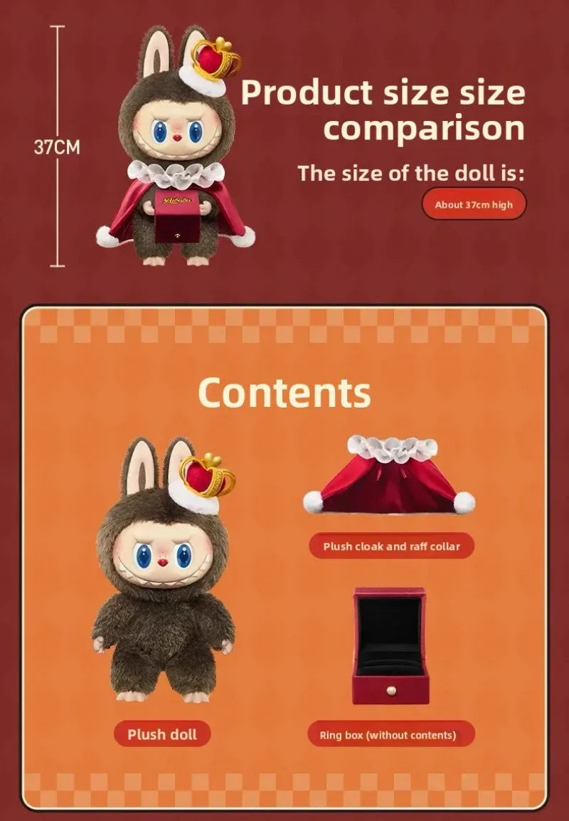 Pop Mart LABUBU King and Queen for Present