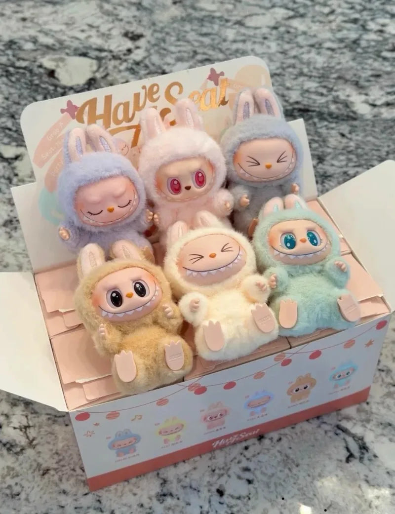 POP Mart Genuine THE MONSTERS LABUBU Sitting Party Series