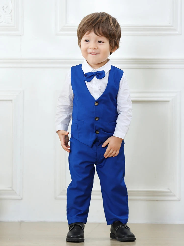 Gentleman Outfits Birthday Costume for Boy