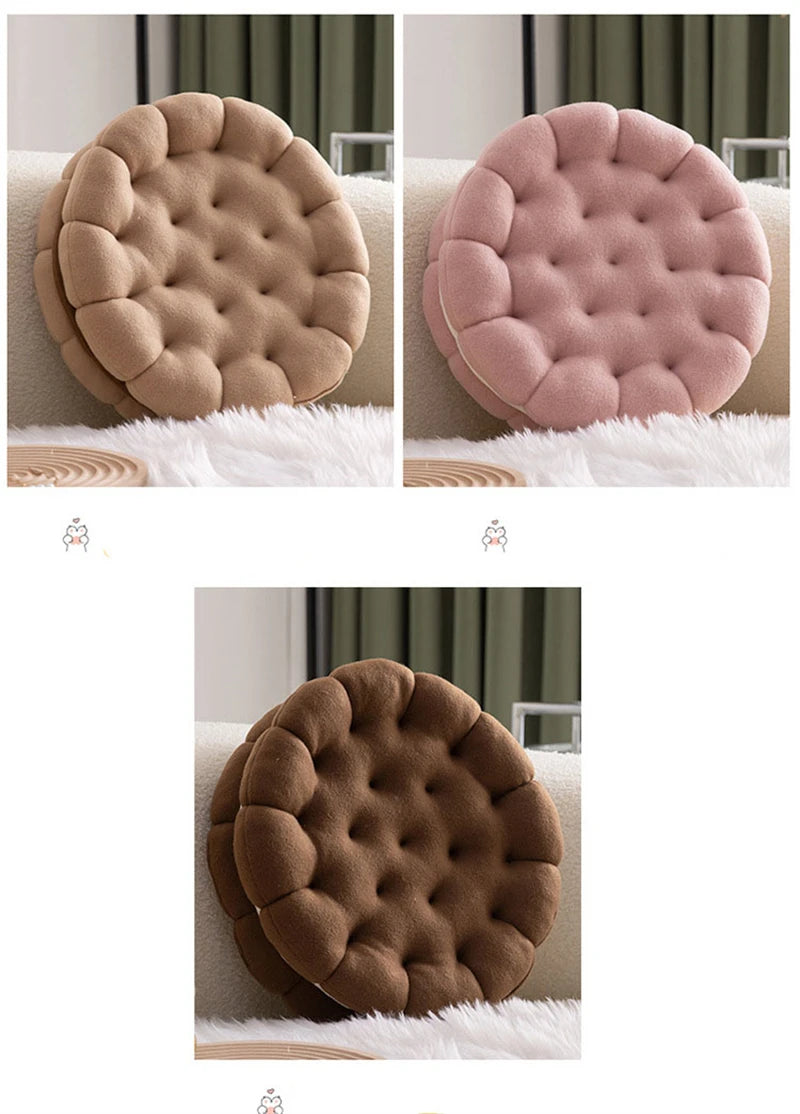 Ins Sandwich Biscuit Sofa Cushion