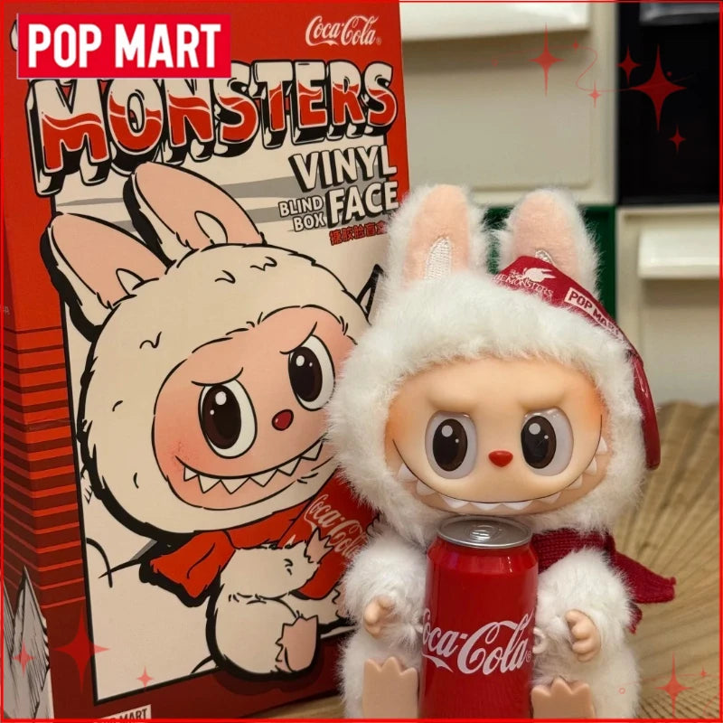 POP MART Labubu The Monster Coca-cola Series Blind Box Vinyl Face Plush Doll