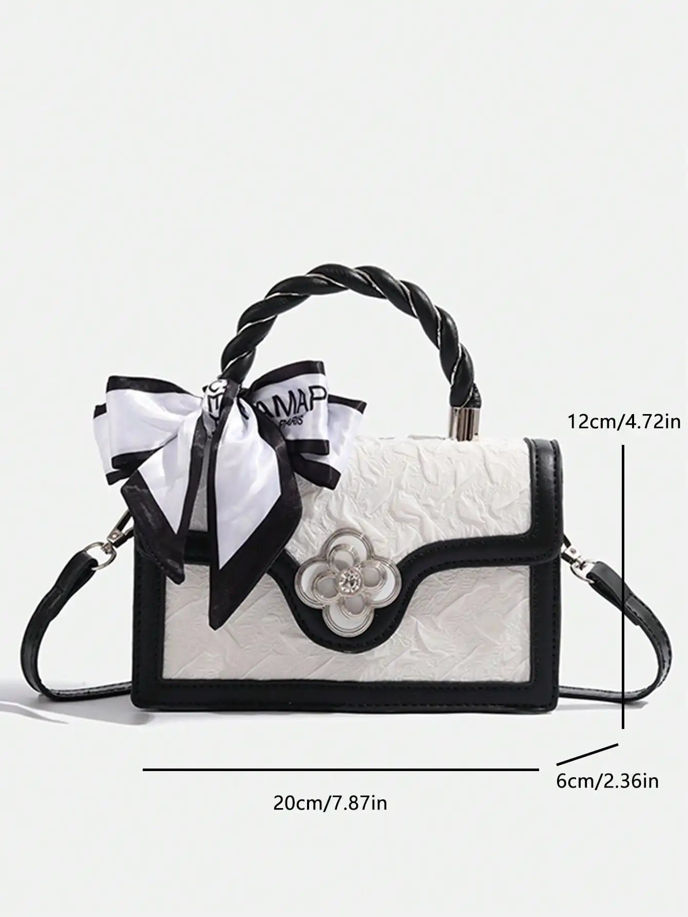 Retro Square Mini Design Multi-Match Crossbody Bag