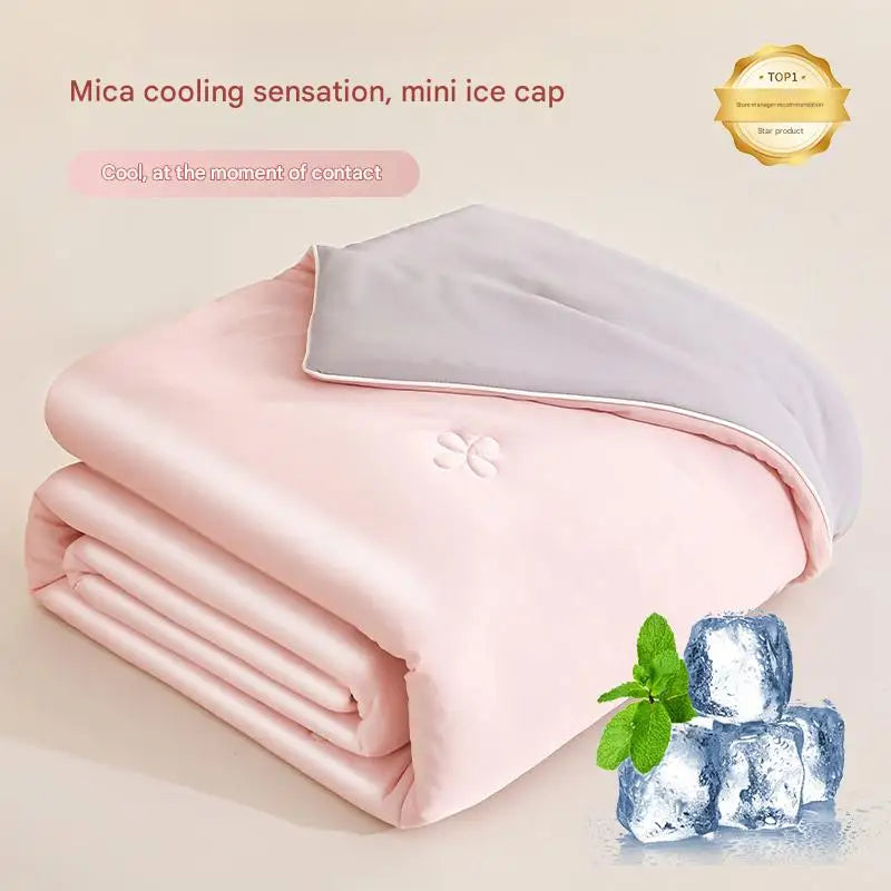 Super Soft Cooling Summer Quilt for Bed