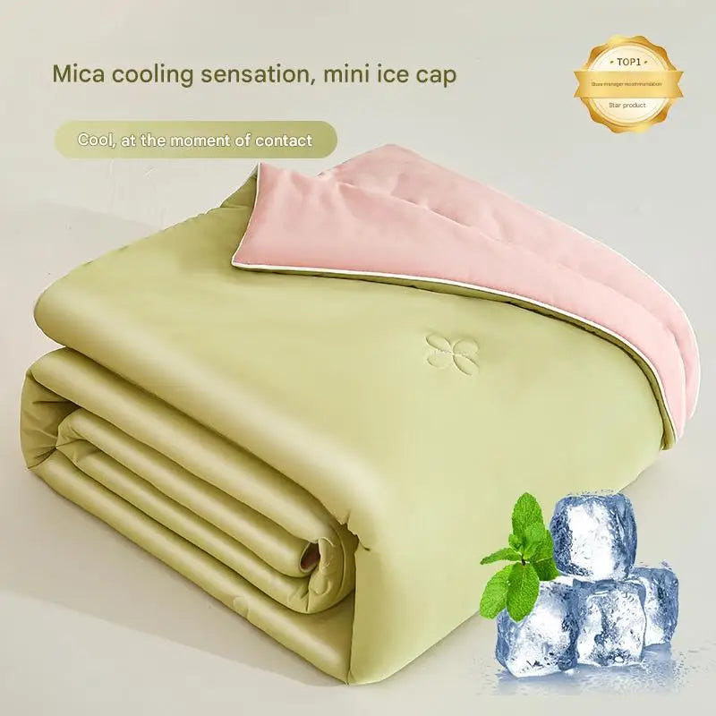 Super Soft Cooling Summer Quilt for Bed
