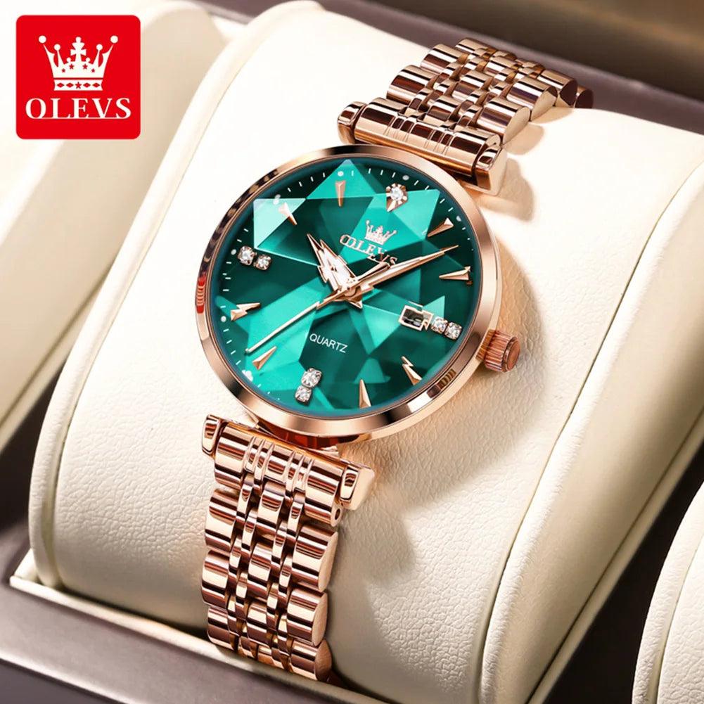 Women Luxury Jewelry Quartz Watch - Venus Trendy Fashion Online