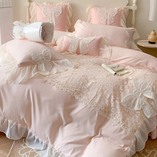 Princess Lace Girls Textiles Bedding sets - Venus Trendy Fashion Online
