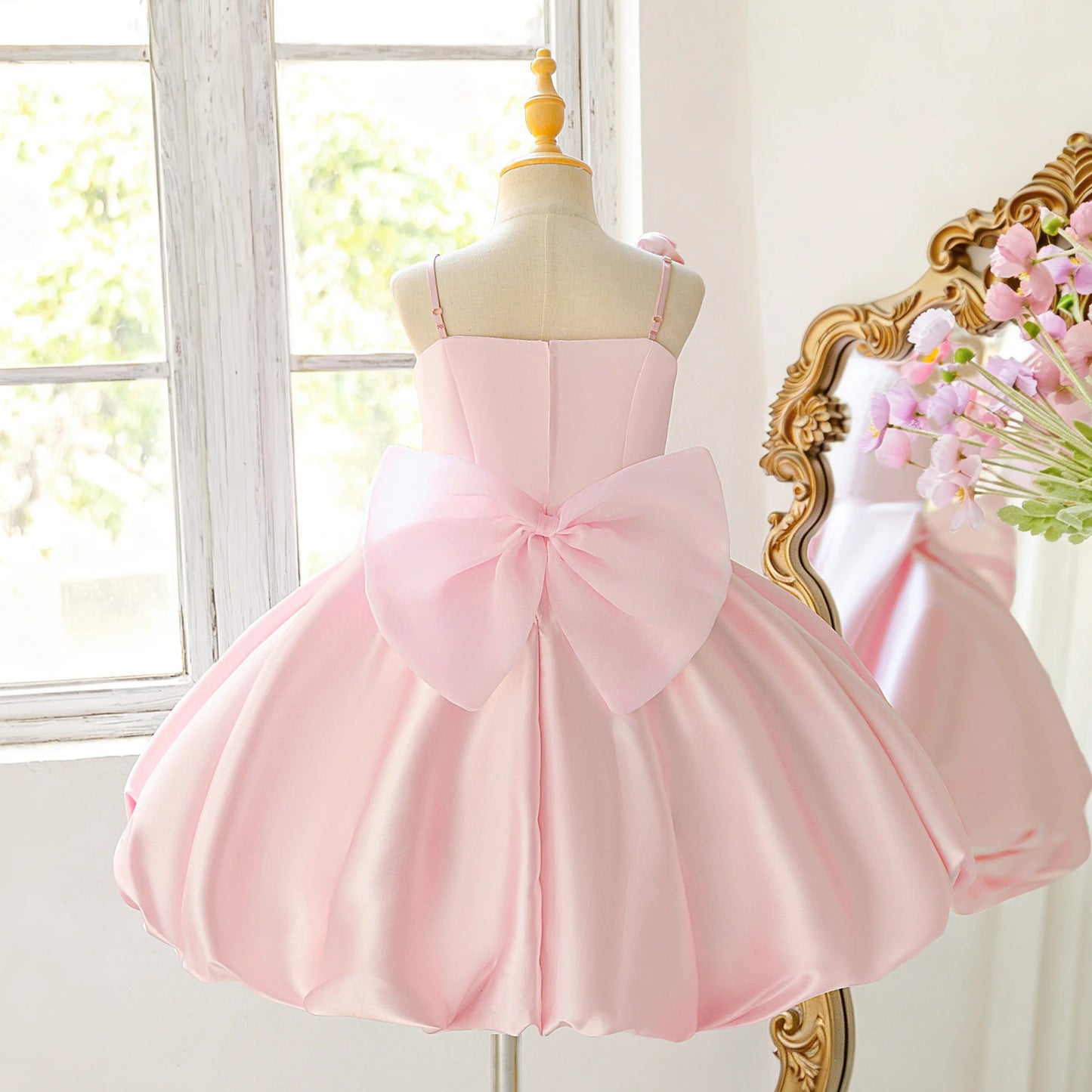 Elegant Flower Party Girl Dress