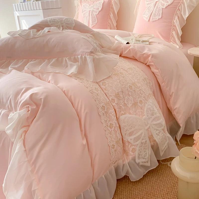 Princess Lace Girls Textiles Bedding sets - Venus Trendy Fashion Online