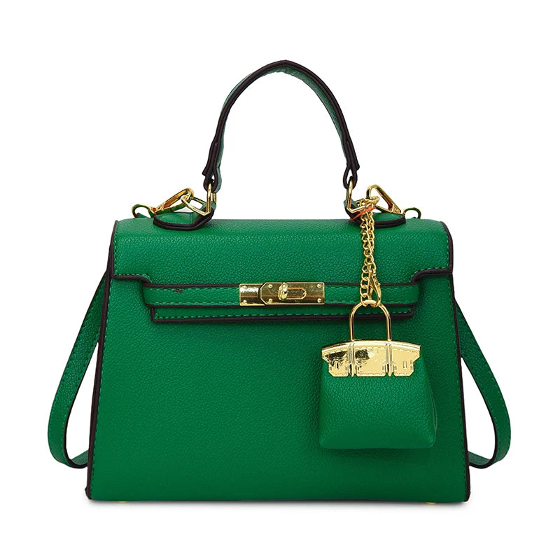 Women Luxury Vintage Leather Crossbody Bag