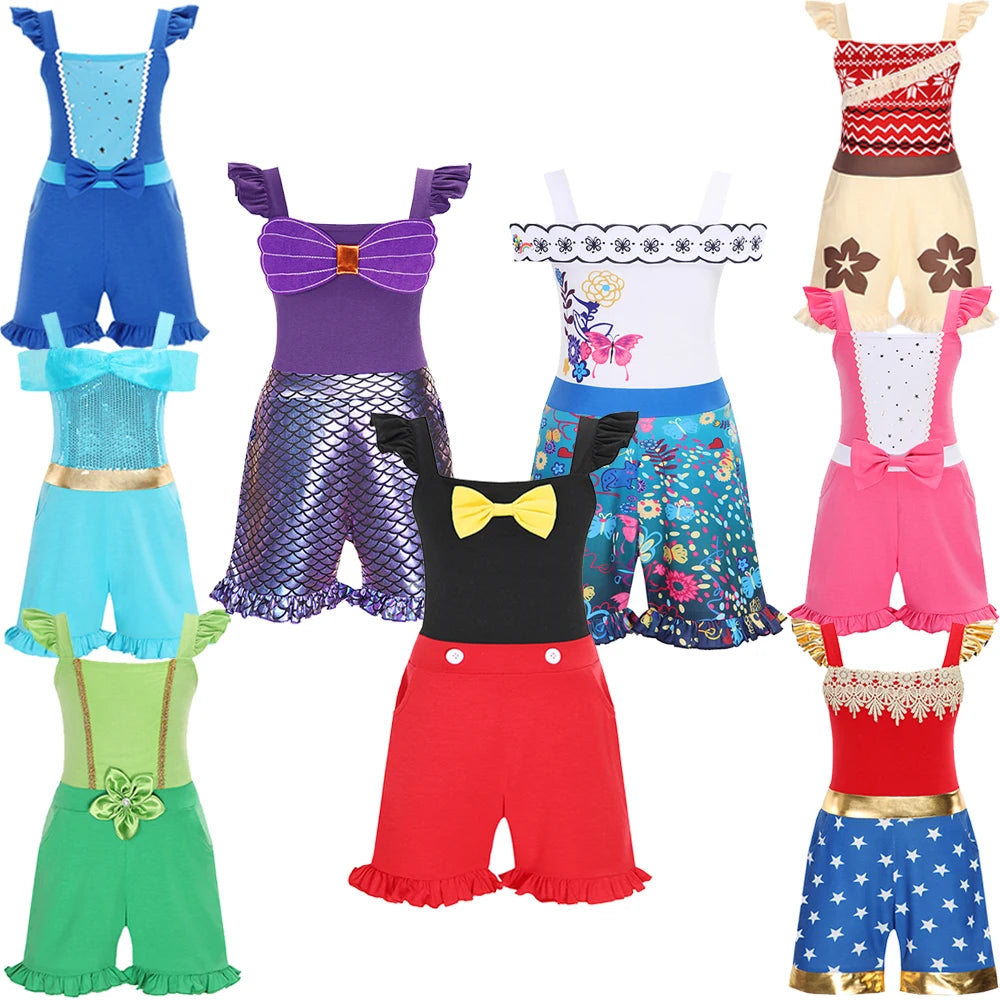 Baby Jumpsuit Suspenders For Girls
