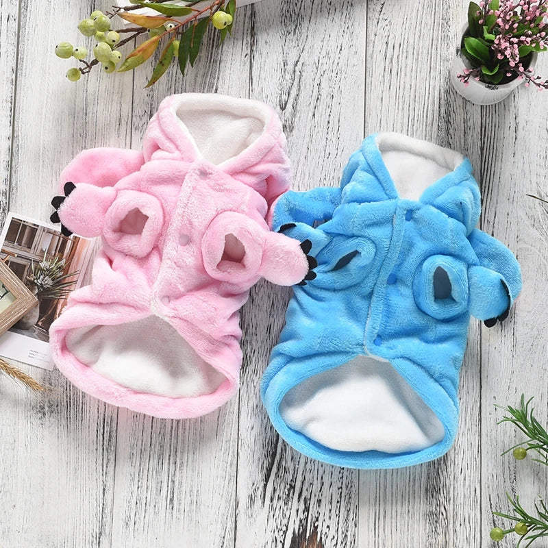 Winter Cute samoyed dog clothes