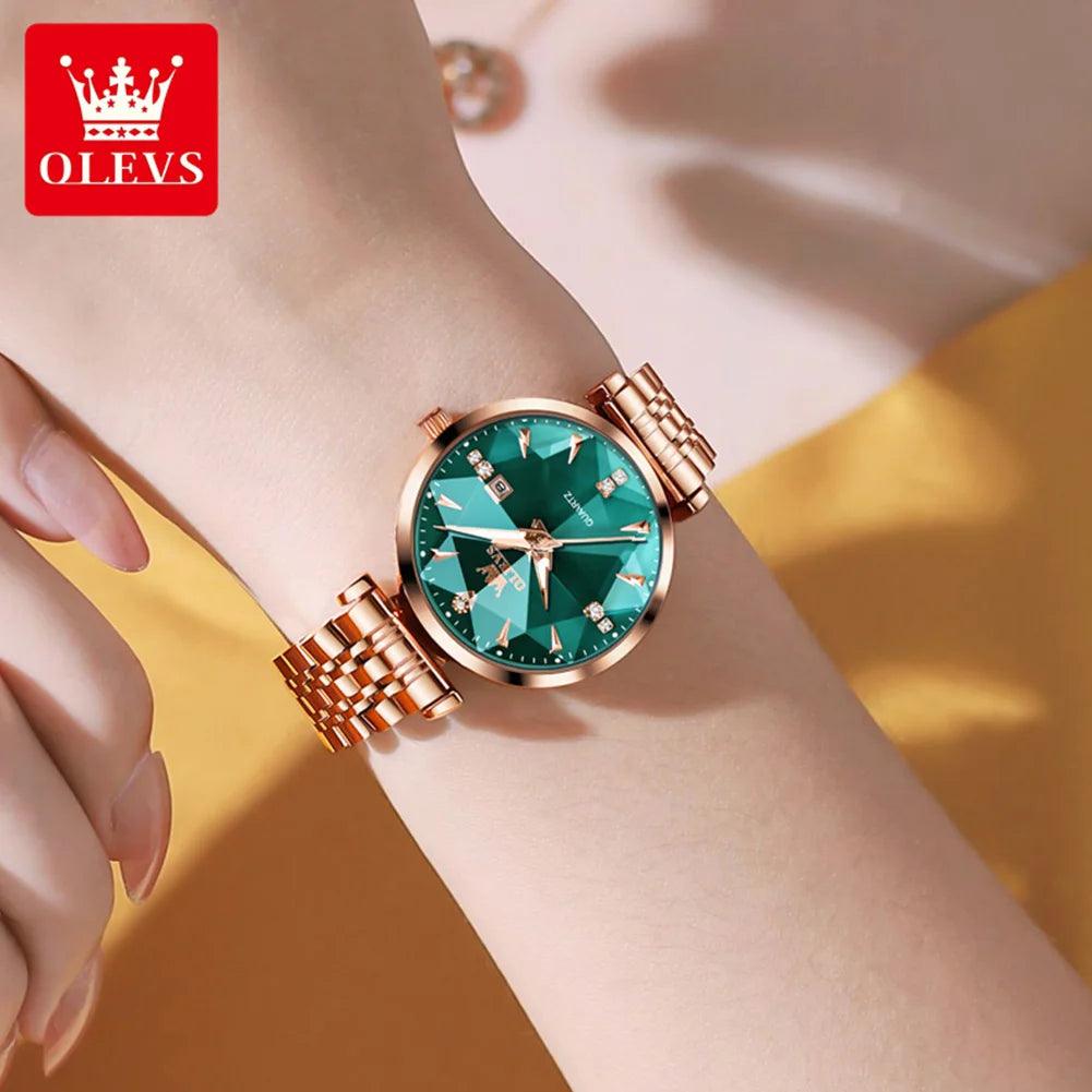 Women Luxury Jewelry Quartz Watch - Venus Trendy Fashion Online