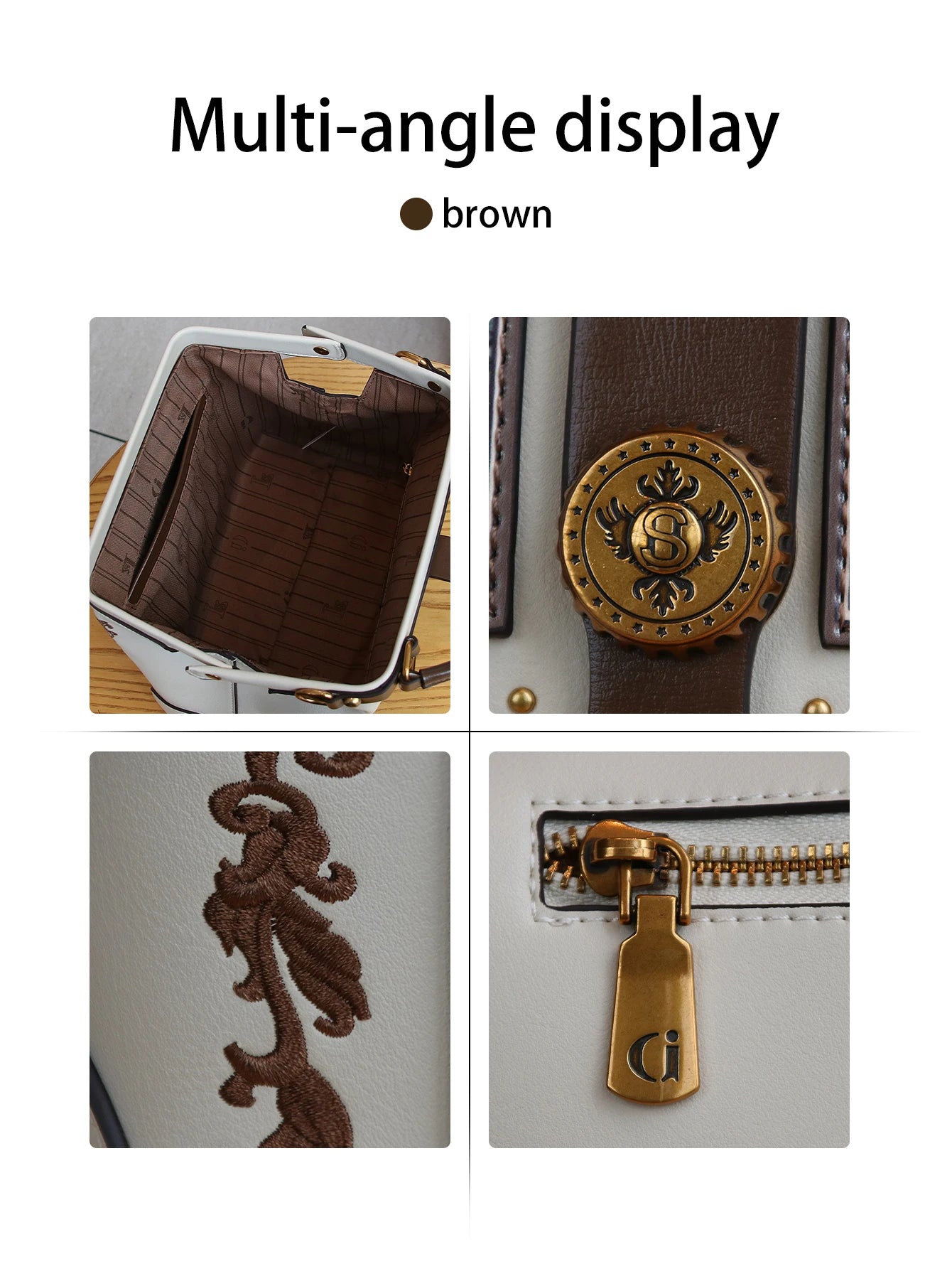 New Niche Design Luxury and Cute Cat Clip Bag