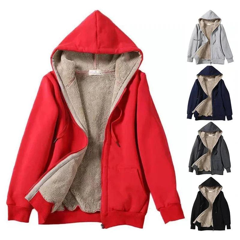 High Quality Warm Fleece Hoodie - Venus Trendy Fashion Online