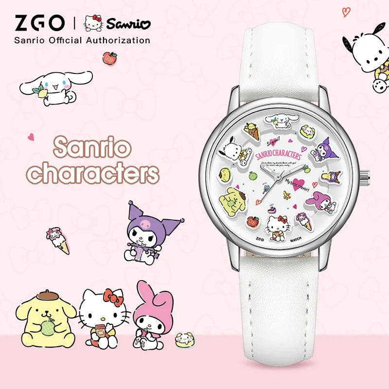 Women's fashionable luminous waterproof quartz watch