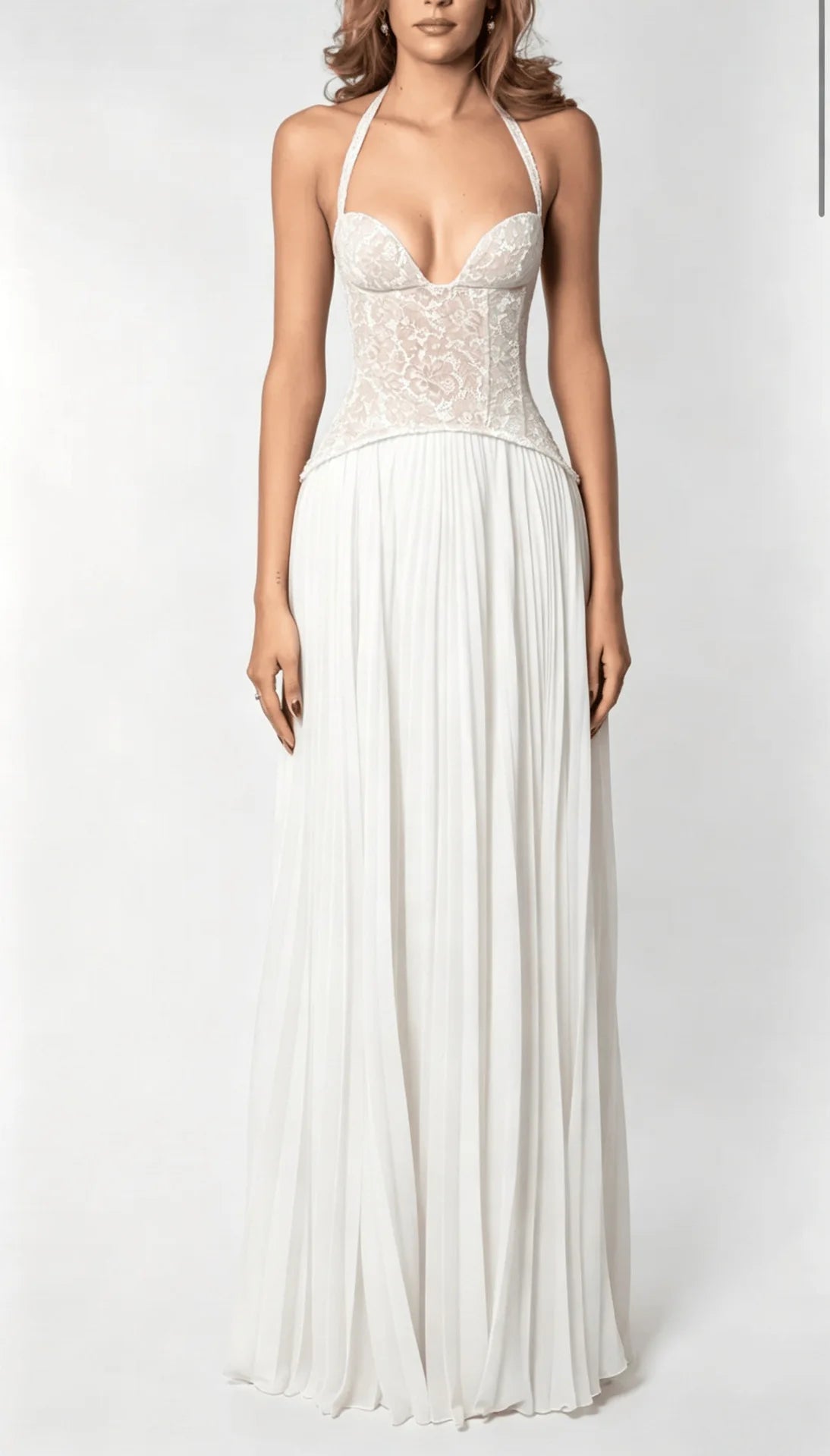 Elegant Women's Halter Long Dress