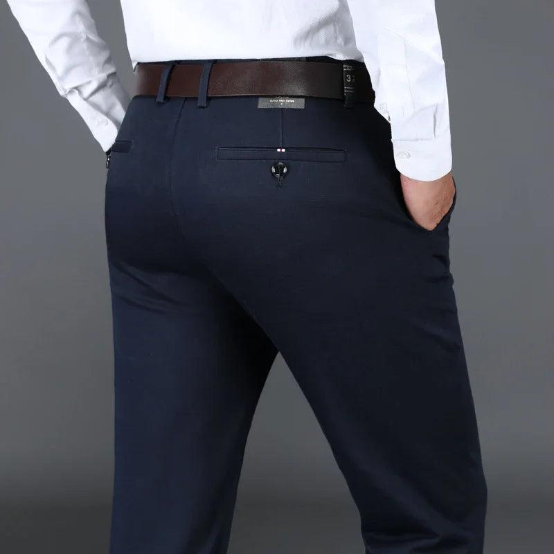 Classic Men's Business Straight Casual Pants