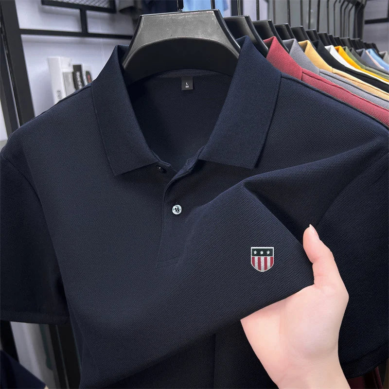 Men's summer luxury brand cotton shirt