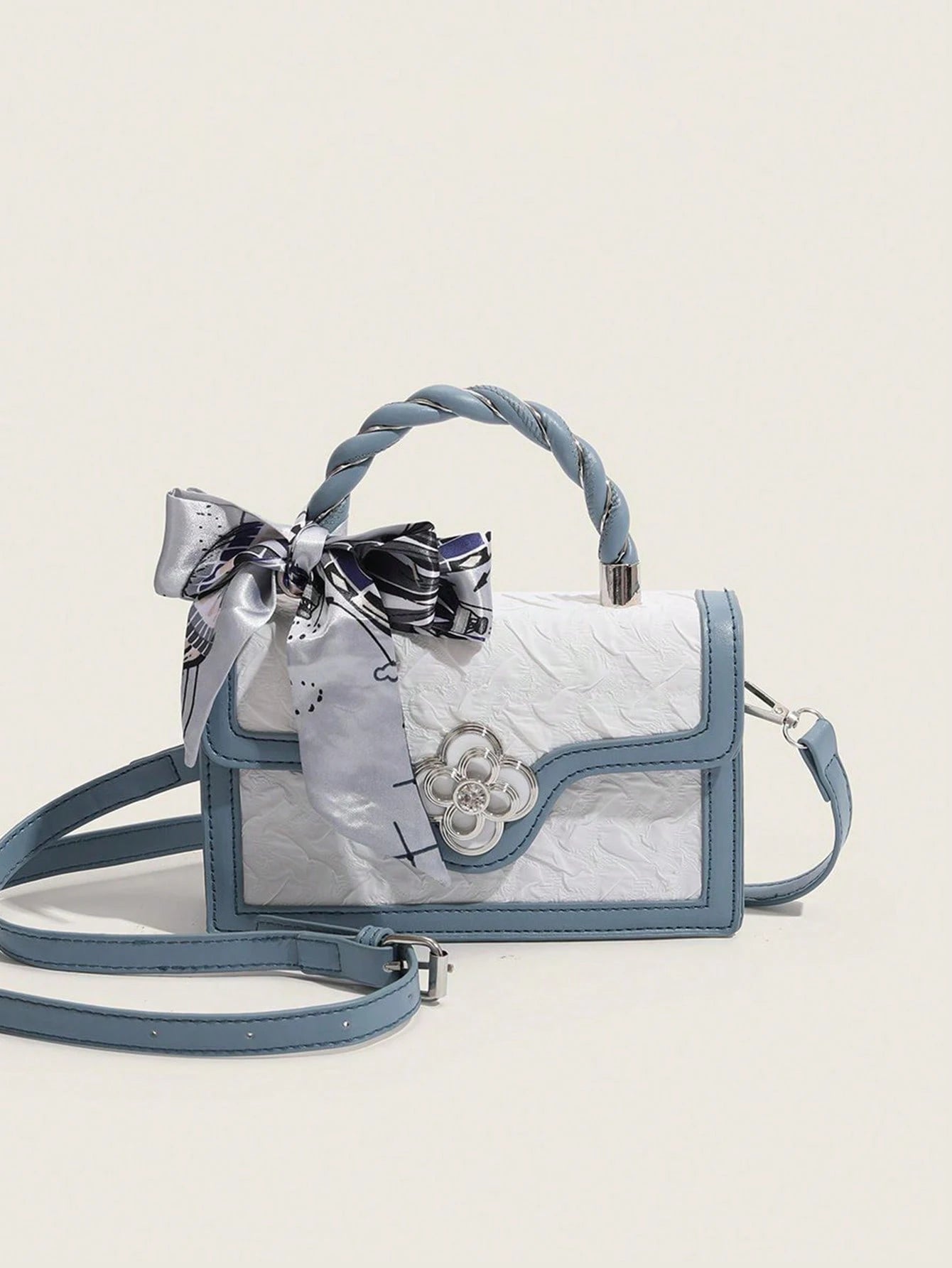 Retro Square Mini Design Multi-Match Crossbody Bag