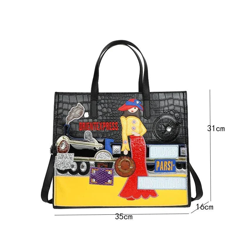 Fashion Women Pu Leather Handbags