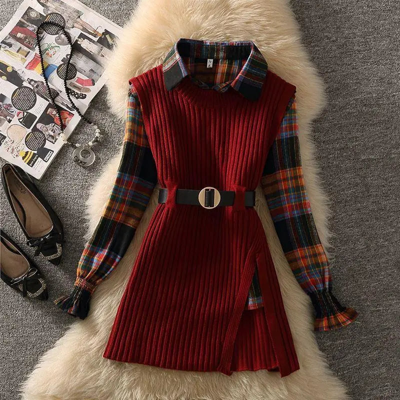Women's Vintage Plaid Shirts
