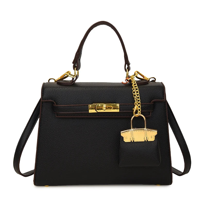 Women Luxury Vintage Leather Crossbody Bag