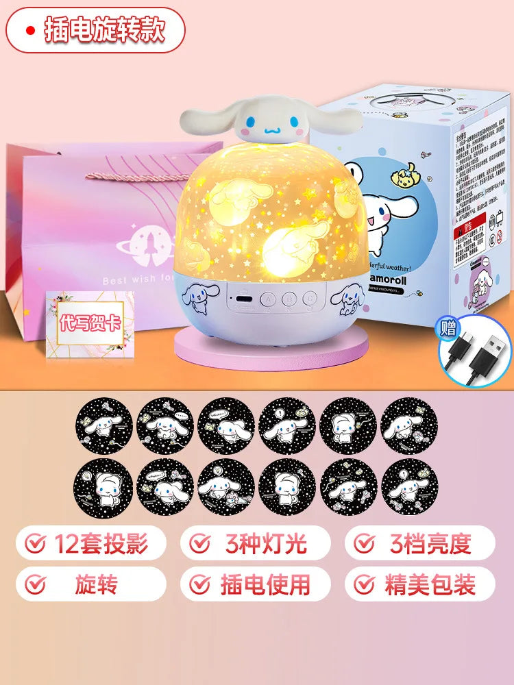 Kuromi Rotating Starry Sky Projector Atmosphere Light for Gift