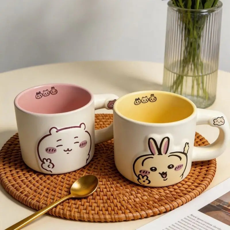 Cute Chiikawa Coffee Milk Cup for Gift