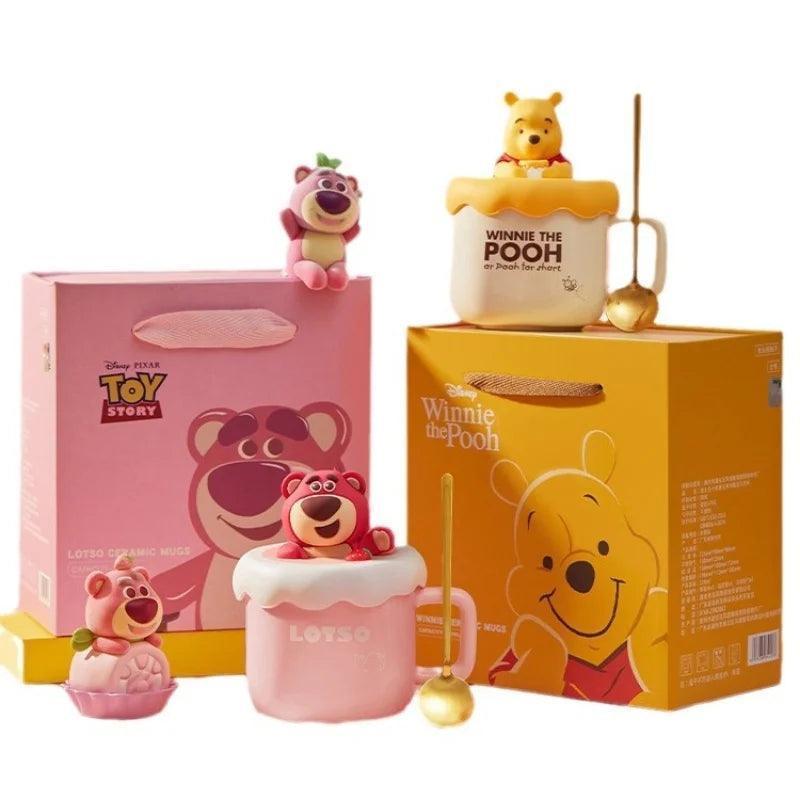 Bear Lotso Mug With Hand Cartoon Set Cup for gift - Venus Trendy Fashion Online