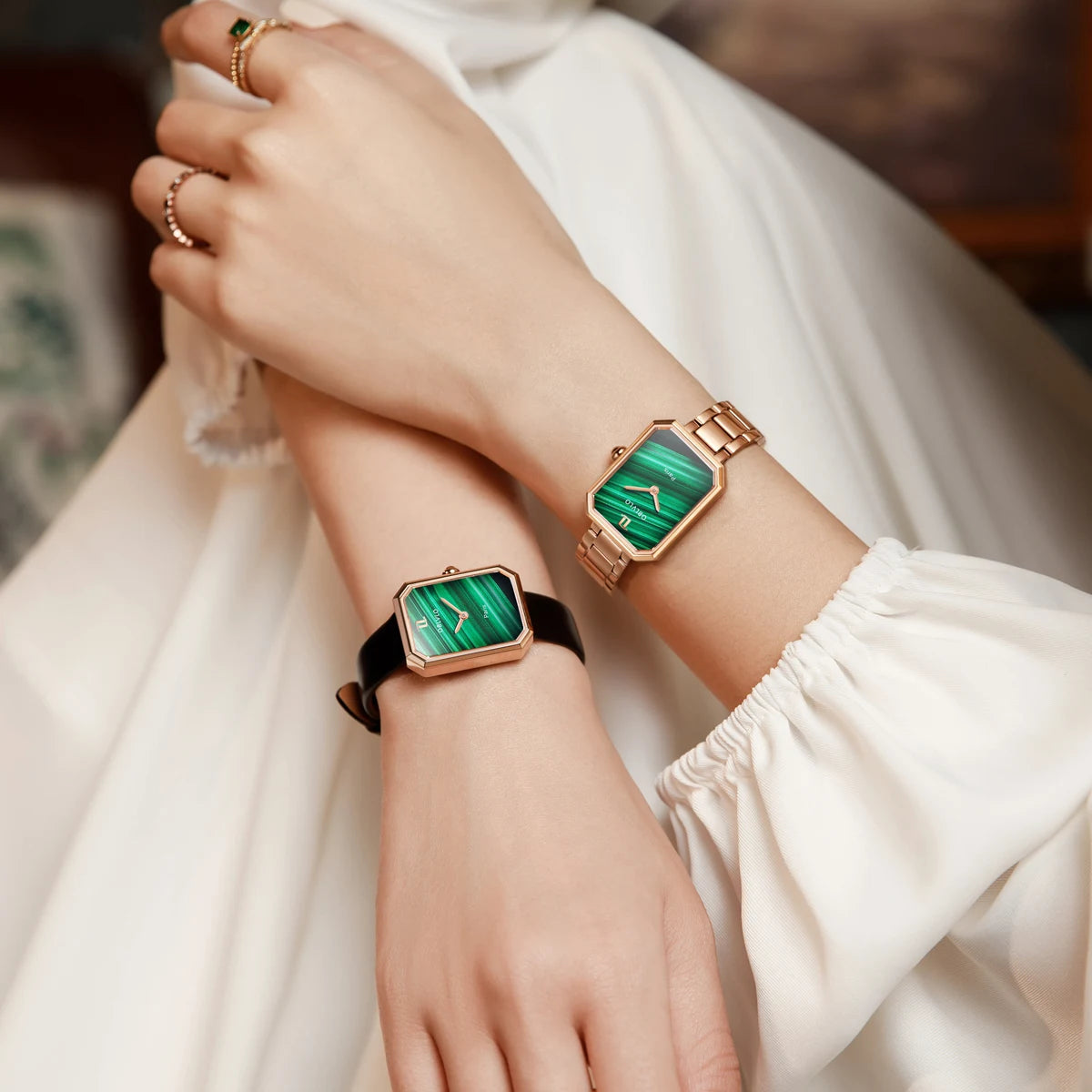 OBLVLO Women Quartz Watch for Gift