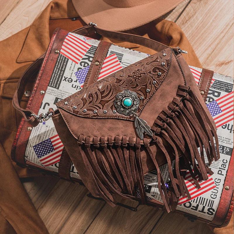 Fashionable Western Design Shoulder Bags - Venus Trendy Fashion Online