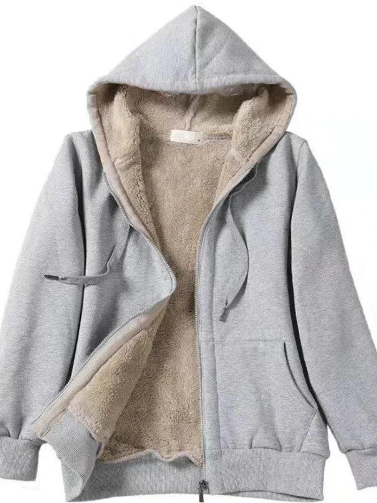 High Quality Warm Fleece Hoodie - Venus Trendy Fashion Online