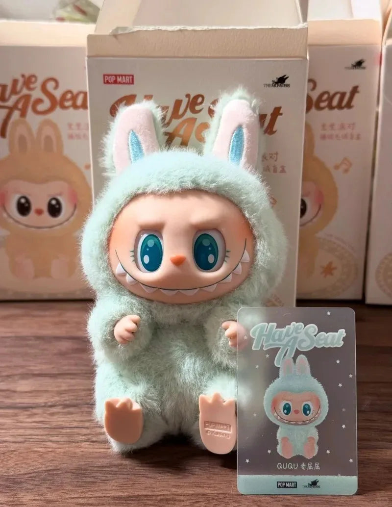 POP Mart Genuine THE MONSTERS LABUBU Sitting Party Series