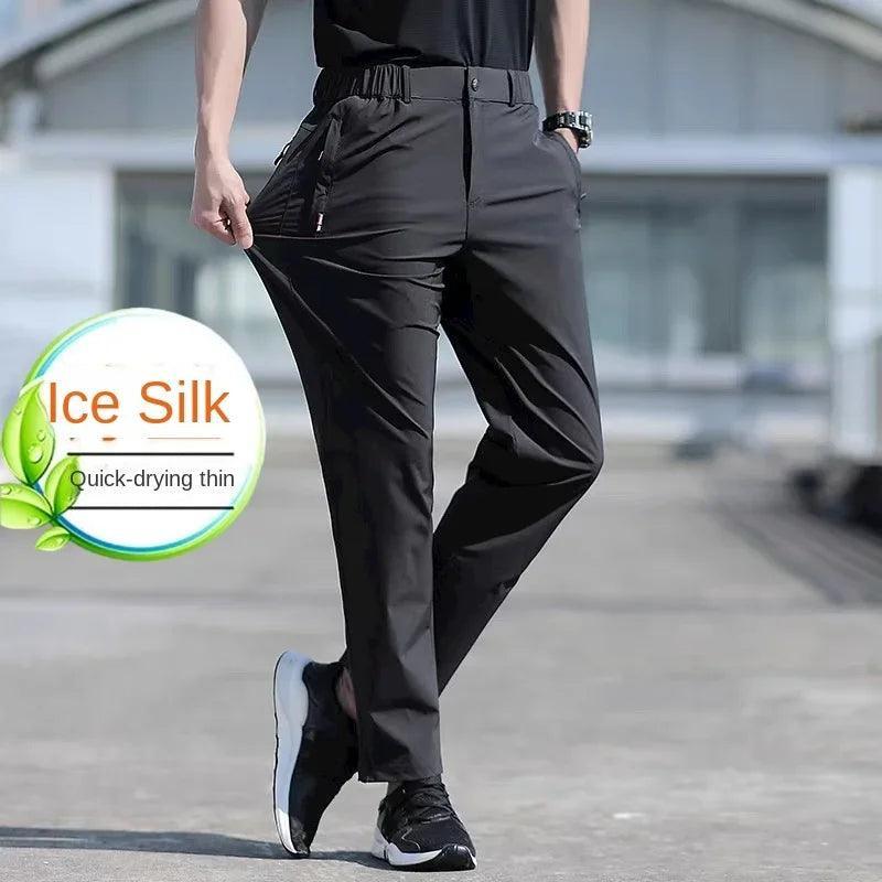 Men's Sports Casual Straight Tube Pants - Venus Trendy Fashion Online