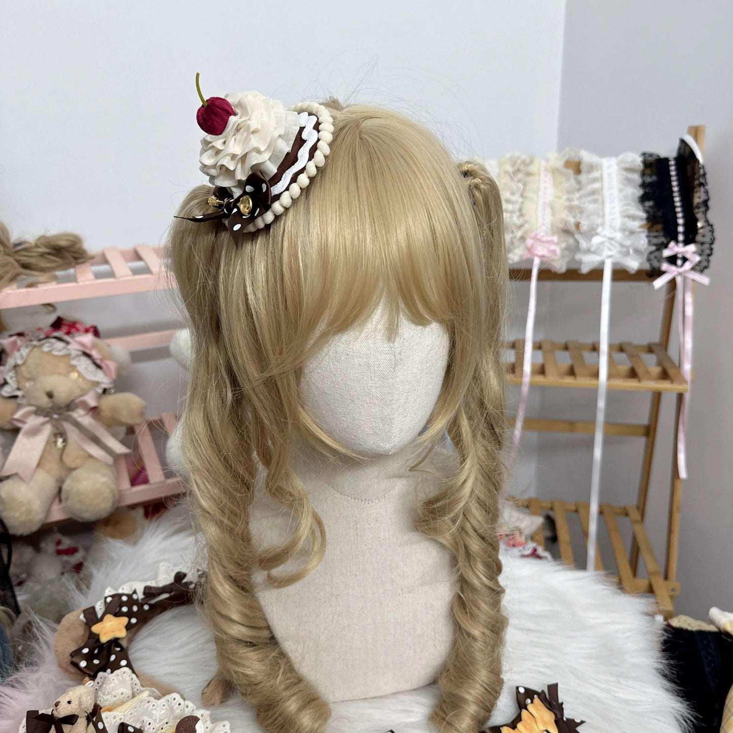 Original Homemade Lolita Element Birthday Hat - Venus Trendy Fashion Online