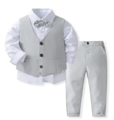Gentleman Outfits Birthday Costume for Boy
