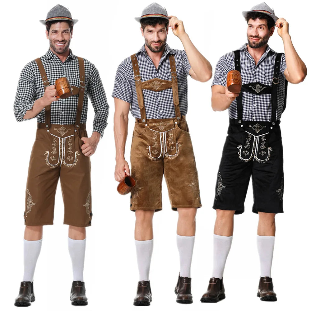 Oktoberfest Costume for Mens 3pcs Set - Venus Trendy Fashion Online