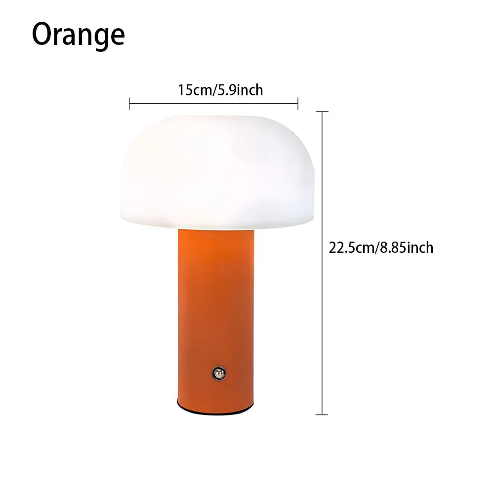 New Mushroom Lamp  3-colors Dimming Desk Lamp