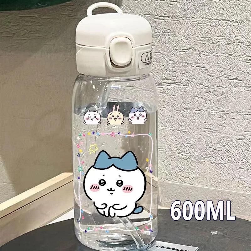 Chiikawas Portable Plastic 600 ML Sport Water Bottle - Venus Trendy Fashion Online