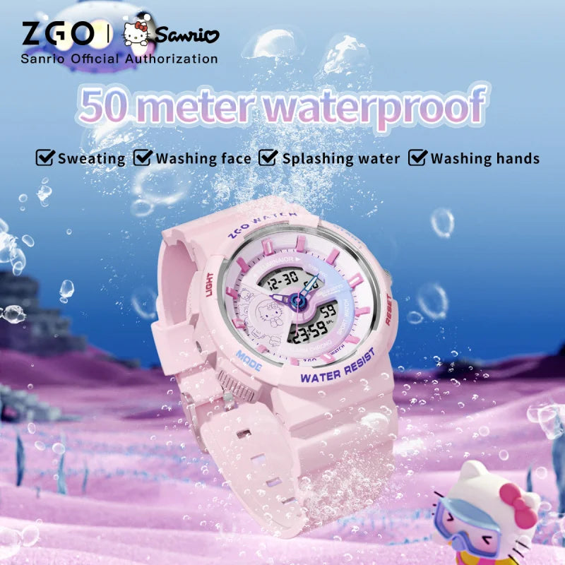 Sanrio Cartoon's Ladies' Electronic Watch for Gift