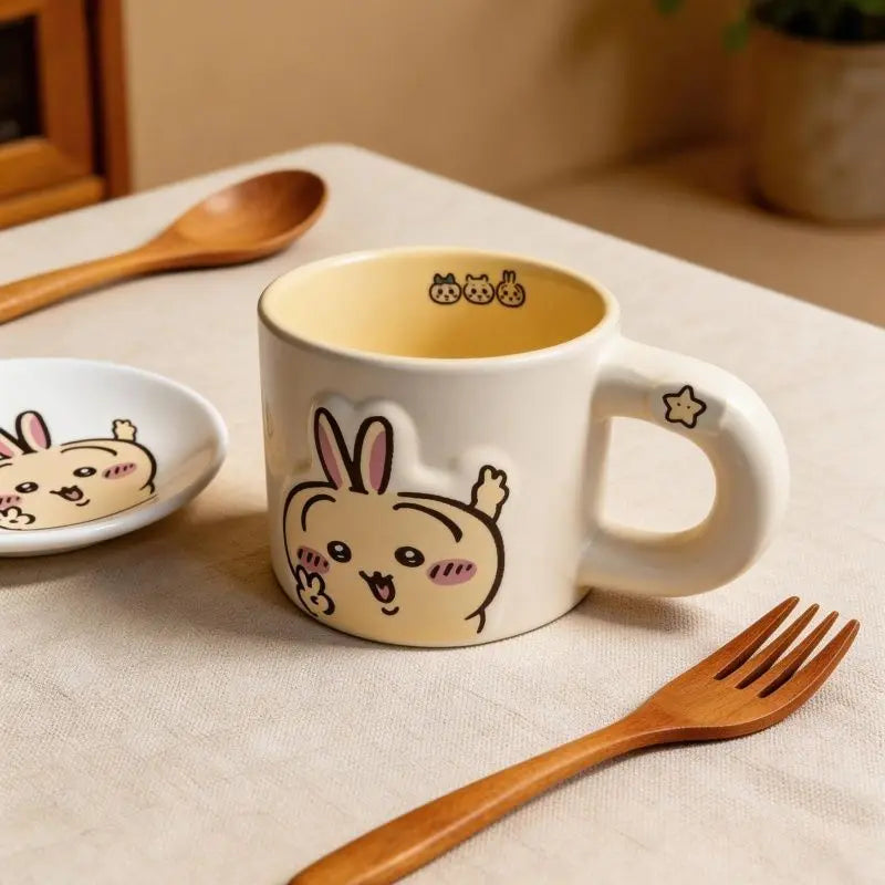 Cute Chiikawa Coffee Milk Cup for Gift