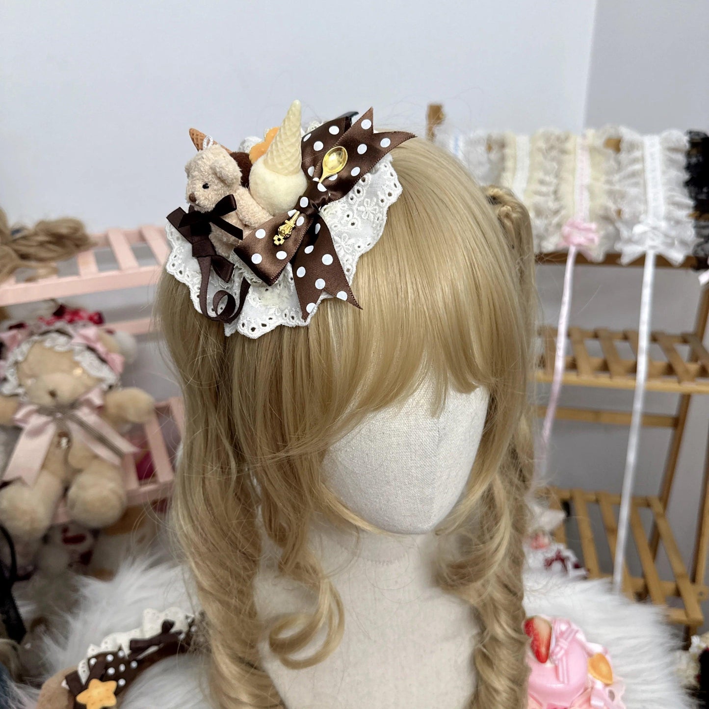 Original Homemade Lolita Element Birthday Hat - Venus Trendy Fashion Online