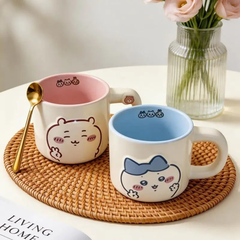 Cute Chiikawa Coffee Milk Cup for Gift