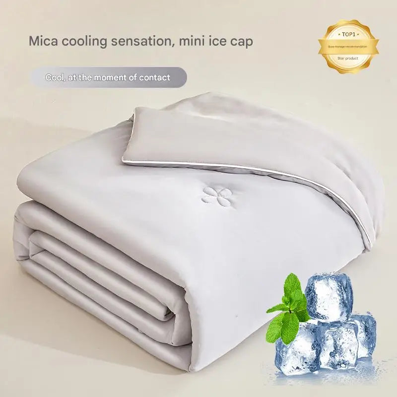 Super Soft Cooling Summer Quilt for Bed