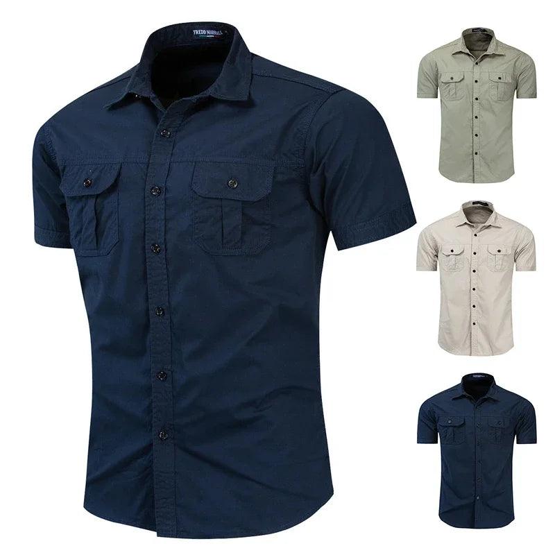 Fashion Mens Casual Business Shirt - Venus Trendy Fashion Online