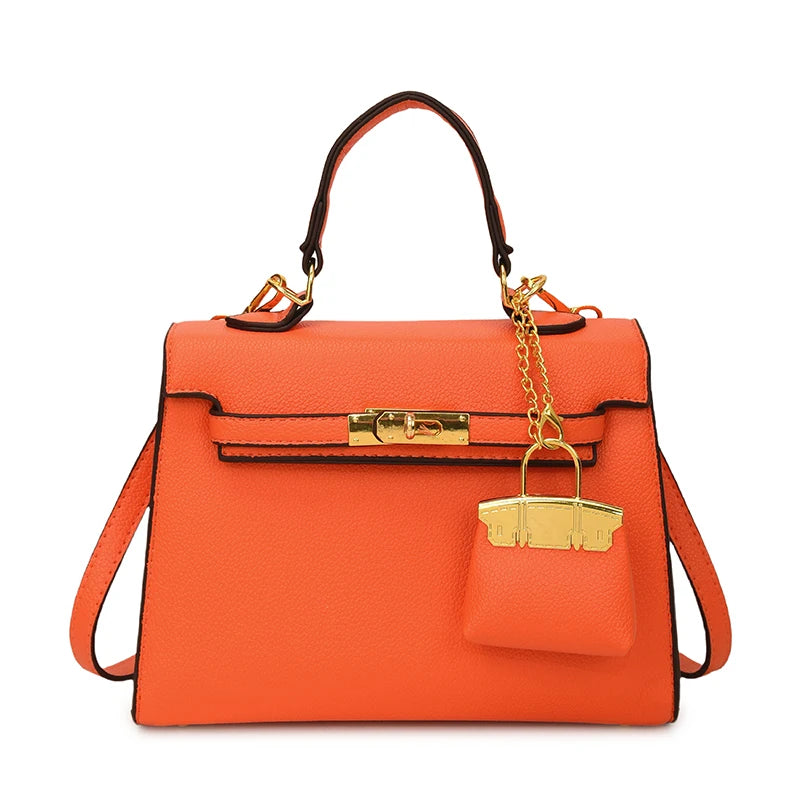 Women Luxury Vintage Leather Crossbody Bag