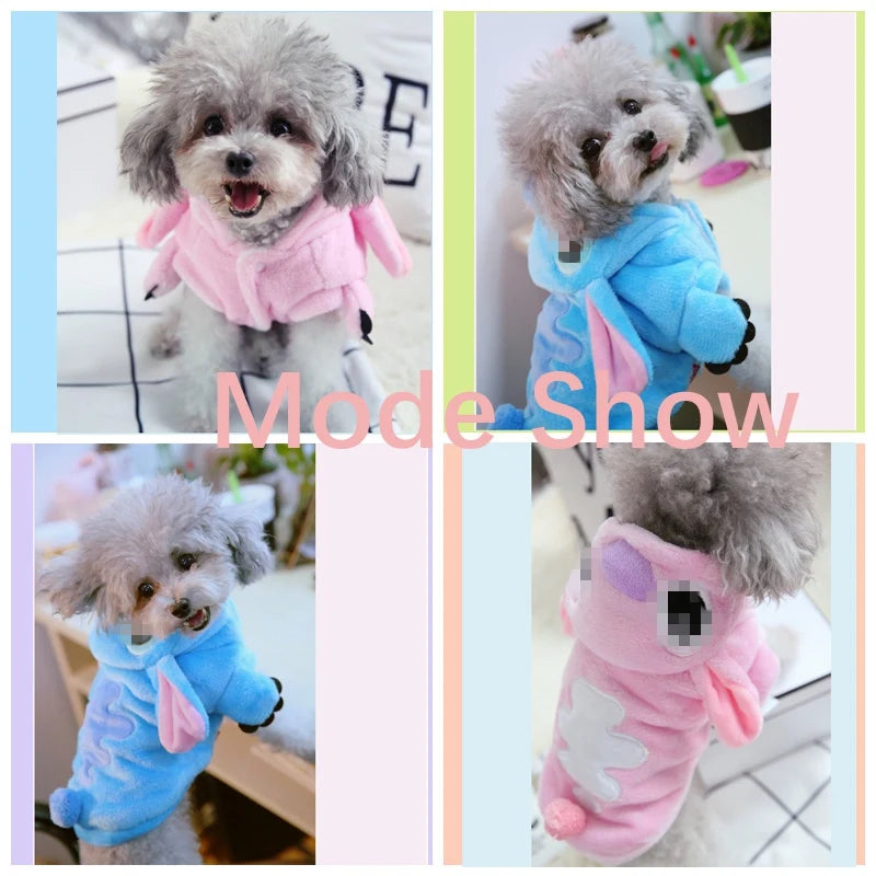 Winter Cute samoyed dog clothes