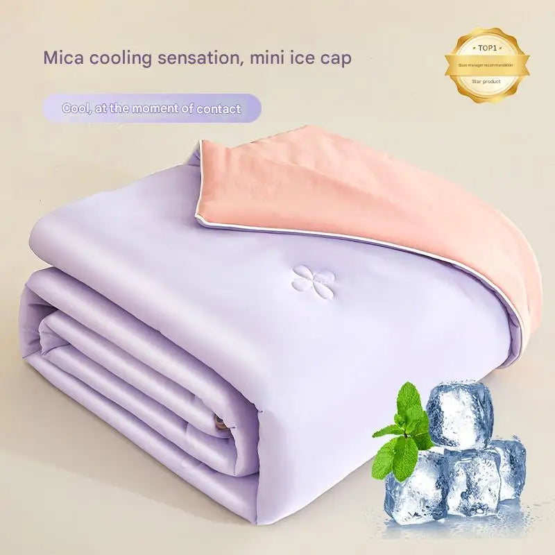 Super Soft Cooling Summer Quilt for Bed