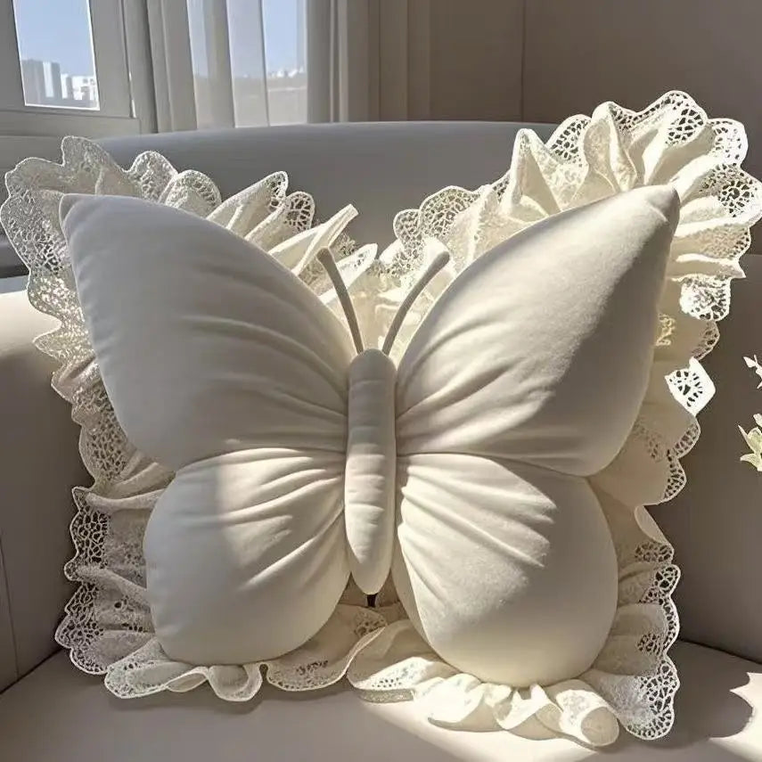 Princess Butterfly Office Pillow Sofa Cushion